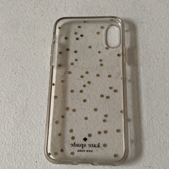 NEW Glass+ Screen Protector for iPhone X/Xs and a Gently Used Kate Spade X case - Picture 5 of 7